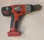 Milwaukee 0724-20 V28 Heavy-duty 1/2" Cordless Hammer Drill Bare Tool Tested. Fixed Price $60.00.