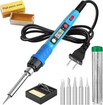 80W Soldering Iron Kit Digital Lcd Metal Jewelry Repair Welding Tools. Fixed Price $17.99.