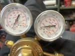Victor Sr 350D Single Stage Oxygen Pressure Medium Duty Regulator 3000 Psig. Fixed Price $175.00.