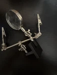 Hiltex Helping Hand Soldering Iron Stand Tool Magnifier Station Nib. Fixed Price $14.95.