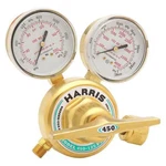 Harris 3002497 Gas Regulator, Oxygen, Single Stage, 0.965"-14 Inlet, 9/16"-18. Fixed Price $270.99.