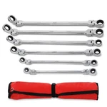 Abn Flex Head Ratcheting Wrench Set 6-PIECE Double Box End. Fixed Price $49.88.