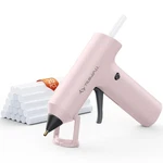 Tilswall Cordless Hot Glue Gun, Fast Preheating, 2000MAH Battery, Sticks. Fixed Price $27.99.