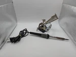 Radio Shack 40W 120V 60HZ Soldering Iron E69348 With Vintage Tool Stand. Fixed Price $22.99.