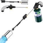 Propane Torch Weed Burner, High Output Flamethrower, 30" Detachable. Fixed Price $60.99.