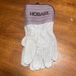 Hobart 770213 Gray Grey Unlined Welder's Gloves - Nwt Safety Protection. Fixed Price $9.95.