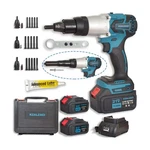 2IN1 Electric Rivet/rivet Tool, Cordless Gun For NUTS(1/4", 5/1.... Fixed Price $214.02.