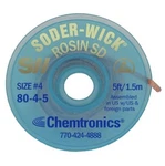 Chemtronics 80-4-5 Braid, Desoldering, Rosin Sd, 5FT (1 Piece) Blue. Fixed Price $22.99.