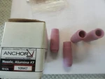 Qty (4) Anchor Brand #7 Alumina Nozzles, 10N47. Fixed Price $7.95.