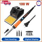 Soldering Kit, 100W High Power Iron, Digital Display Temperature. Fixed Price $32.61.