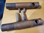 2X Lors LTG-18 Spot Welder Copper Electrodes Liquid Cooled 7.5" 3LB. Fixed Price $110.00.
