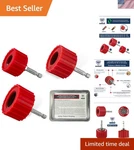 Professional Copper Pipe Drill Cleaners - 3 Size Set For Easy Soldering Prep. Fixed Price $20.99.