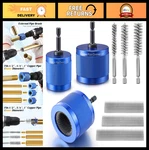 Copper Pipe Drill Set - Stainless Steel Wire Brushes & Tube Cleaners 1/2. Fixed Price $58.99.