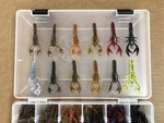 New 144 Pc Crawdad Kit 3" Total Length Crawfish Fishing Lures (2" Body) Free Box. Fixed Price $34.95.