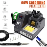 90W Rework Soldering Iron Station Kit Led Display Adjustable Temp Rapid Heat. Fixed Price $40.70.