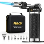 Ravs Butane Soldering Iron Kit Cordless, 14-PIECE Multi-function Torch.... Fixed Price $87.24.