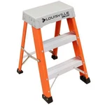 Louisville FS1502 Steps, Fiberglass Stool, 300 Lb. Load Capacit. Fixed Price $77.70.