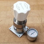 Tescom Europe 44-2261-A42-897 Single Stage Regulator, 28 Bar, 400 Psig Used. Fixed Price $83.59.