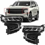 Full Led Drl Headlight W/ Bulb&module For Chevrolet Tahoe Z71 6.2L V8 2022-2023. Fixed Price $330.99.