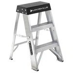 2 Ft. Aluminum Step Ladder With 300 Lbs. Load Capacity Type Ia Duty Rating. Fixed Price $67.51.