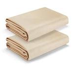 Heavy Duty Fiberglass Welding Blanket, Heat Resistant With Brass Grom.... Fixed Price $46.07.