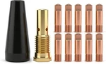 12PK Contact Tip Kit Fit Campbell Hausfeld Flux Core 80 Gasless Welder WF2000. Fixed Price $11.99.