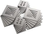 Welderelite 24-PIECE Steel Welding Practice Coupons, 17 Gauge Thickness, Ideal. Fixed Price $21.89.