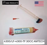 Genuine Amtech!! 4300/LF-4300-TF Water Washable Tacky Flux 30CC REL0. Fixed Price $29.99.
