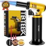 Butane Torch With Fuel Gauge T907, One-hand Operation Kitchen Lighter. Fixed Price $20.73.