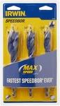 (j) Irwin Speedbor Max Drill Bit Set 3PC #3041003. Fixed Price $19.75.