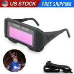 Auto Darkening Welding Goggles Solar Powered Welder Safety Eyeprotection Glasses. Fixed Price $8.99.