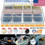 1000/50PC Solderstick Wire Connector Kit Heat Shrink Seal Butt Termninals. Fixed Price $35.20.