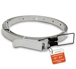 Acecrew 12"-51" Diameter Adjustable Dust Collector Hose Clamp Large Steel Band. Fixed Price $49.99.