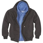 Gravel Gear Men's Hooded Tundra Jacket, Black, Large. Fixed Price $92.99.
