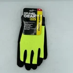 Gravel Gear Mens High Visibility Utility Gloves Lime/black Size Xl - New. Fixed Price $12.95.