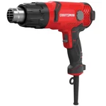 Craftsman Heat Gun, Corded, Variable Setting Up To 1200 Degrees, 1500 Wa.... Fixed Price $100.86.