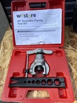 Wostore Tubing Flaring Tool Kit - 7 Dies For Eccentric Flares On Sizes. Fixed Price $13.00.