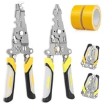 2PCS Wire Stripper TOOL18 In Foldable Multifunctional Professional Electric.... Fixed Price $20.40.