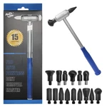 Ytfrl 16PCS Auto Body Hammer Tools Set, Paintless Dent Removal With 15.... Fixed Price $21.82.