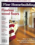 Fine Home Building Magazine Wood Floors Installation And Finishing Cabinets 2009. Fixed Price $11.48.