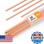 30PCS Brazing Rods Aws BCUP-5 15% Silver Solder Phos Copper Alloy Flat. Fixed Price $60.73.