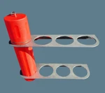 Stick Welding Filler Rod Storage Holder Brackets - For Blue Demon Tubes Steel. Fixed Price $44.00.
