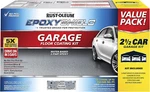Rust-oleum Epoxyshield Garage Floor Coating Kit 2.5 Car, Gloss Dark Gray 365186. Fixed Price $259.18.