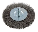 Forney Wire Wheel Brush, 4", Coarse Crimped, 1/4" Hex Shank, Durable. Fixed Price $9.76.