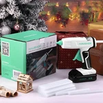 Haushof 20V Cordless Hot Glue Gun Drip-free Fast Preheating 20PC Full Size Stick. Fixed Price $49.99.