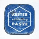 Vintage Kester Soldering Paste Advertising Tin! (chicago Illinois). Fixed Price $9.99.