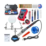 Soldering Kit, 80W Electric Iron, Adjustable Temperatur... Fast Ship. Fixed Price $61.53.