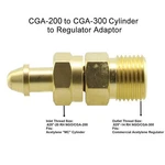 Western # 322 Acetylene Adaptor CGA-200 CGA-300 Mc Tank Commercial Reg. Fixed Price $14.59.