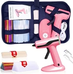 Monvict Cordless Hot Glue Gun Kit, Usb-c Rechargeable Mini MC-830PRO Pink. Fixed Price $46.24.