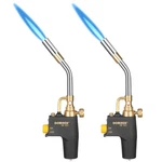 Dominox 2 Packs Propane Torch, High Intensity Trigger Start Gas Gold. Fixed Price $88.26.